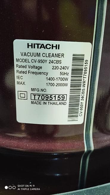 Tozsoranlar: Tozsoran Hitachi Orjinal Tailand istehsali 2100 watt maximum guc Demir — 9