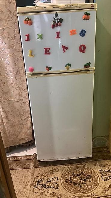 cexol satisi: İşlənmiş 2 qapılı Dnepr Soyuducu Satılır, rəng - Ağ — 1