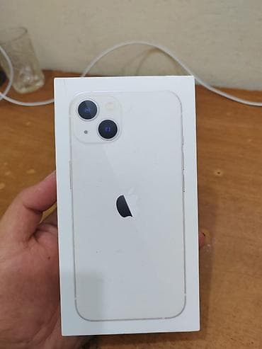 IPhone 13, 128 GB, Starlight, Barmaq izi, Face ID — 7