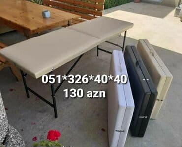 xirdalanda masaj edirem: Yeni, Kosmetoloji kuşetka, Qatlanmayan, rəng - Ağ — 15