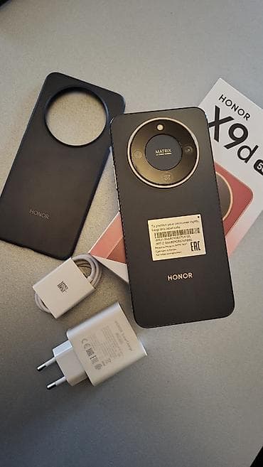 Honor X9d, 256 ГБ, цвет - Черный, Две SIM карты — 2