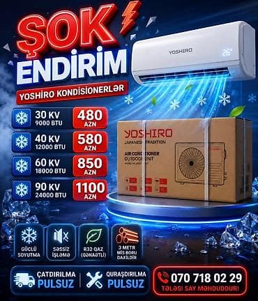 aksesuar instagram: Kondisaner anbardan satiş.30-35kv -480 azn.Qimləetlər aşagina — 1