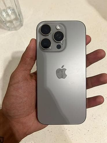 IPhone 16 Pro, 128 GB, Gümüşü, Face ID lalafo.az -da IPhone 16 Pro, 128 GB, Gümüşü, Face ID