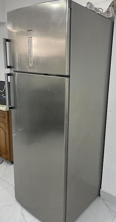 Duxovkalar: 2 qapılı Siemens Soyuducu Satılır, rəng - Gümüşü — 3