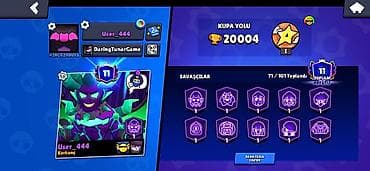 qizil dedektoru: Brawl Stars hesabı - Kupa: 20 004 - Profil səviyyəsi: 11 prestij - — 2