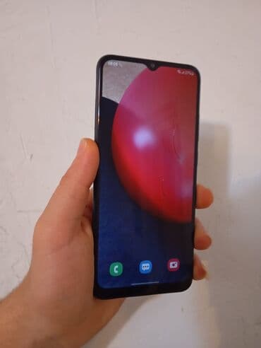 Samsung Galaxy A02 S, 32 GB, rəng - Qara, Zəmanət