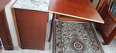 sdullar: Mətbəx masası, Transformer, Laminat, Dördbucaq masa — 3