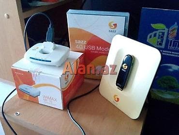 Sazz WiMAX MF10 simsiz ruter + Sazz 4G USB modem dəsti Xüsusiyyətlər