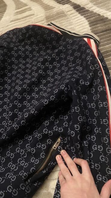 cins şalvar modelleri 2023: Kurtka, Bomber, Qış, Gucci, L — 2