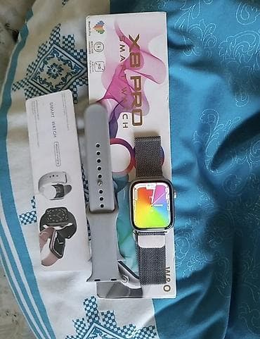 Smart saat, Smart, Sensor ekran, rəng - Gümüşü
