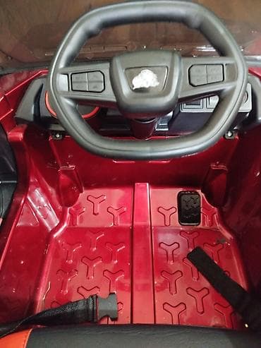 Uşaq üçün elektrikli mini avtomobil – off-road üslubunda qırmızı — 2