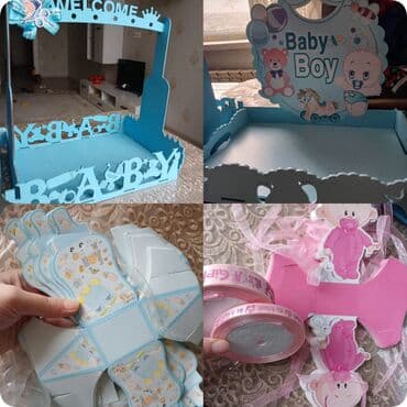 Usaq xoncasi 25 azn xoncalar bir defe istifade edilib kanfet kagizlari