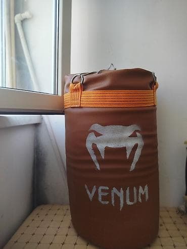 Боксерские груши: Boks üçün asma zərbə çantası (Venum loqolu) - Material: qalın süni — 1