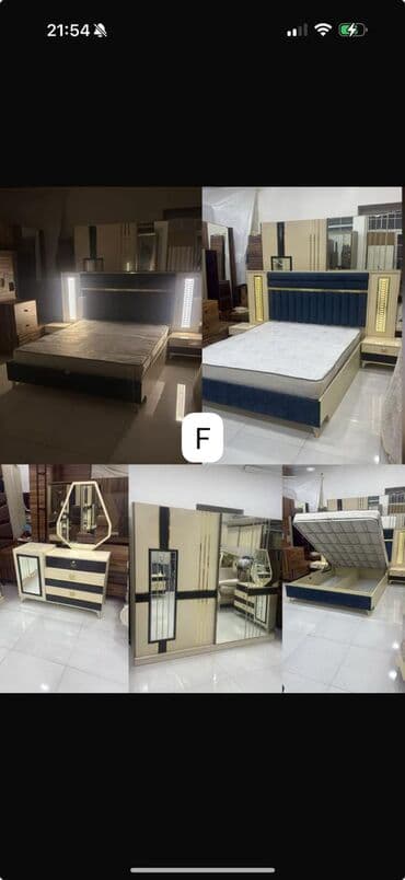 İkinəfərlik çarpayı, Dolab, Komod, Termo