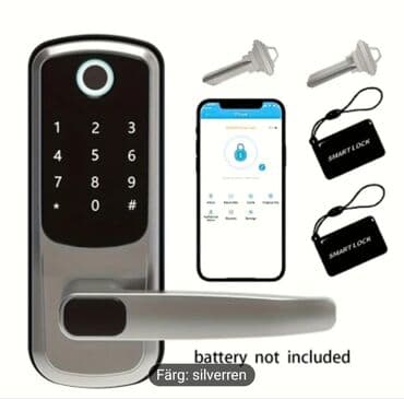 Smart qapı kilidi müasir evlər və ofislər üçün nəzərdə tutulmuş — 1