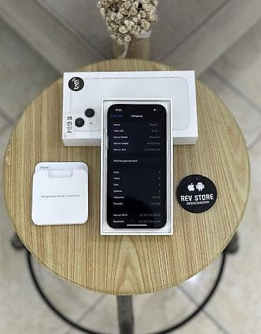 iphone x barter: IPhone 13, 128 GB, Ağ, Zəmanət, Kredit, Simsiz şarj — 3