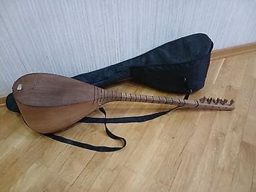 Saz: Saz (bağlama) – yumurta formalı rezonans korpusu və uzun saplı model — 2