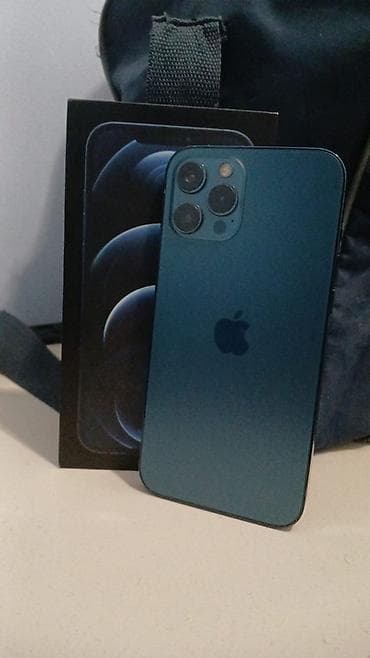 ayfon 7 64: IPhone 12 Pro Max, Pacific Blue, Face ID — 1