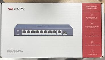 HIKVISION PoE Switch – Gigabit/10/100M, Unmanaged, Value Series