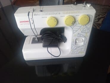 Tikiş maşını Janome, Yeni,Elektromexaniki, 2 saplı Ödənişli çatdırılma