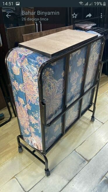 tek neferlik krovat: *Rasladuka sifarişile* Her ölçüde her rəngdə bizde😍 📏📏Ölçü 70-185Sm — 5