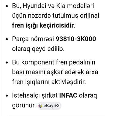 kvadrocikl baki: Hyundai Kia, 2025 il, Orijinal, Yeni — 7