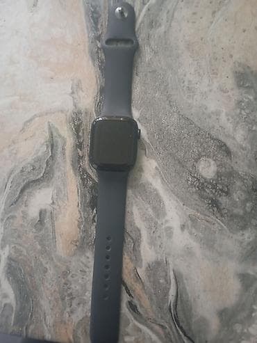 Смарт браслеты: Qara rəngli ağıllı saat - Kvadrat formalı toxunma ekran - Silikon — 2