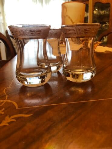 beryoza agaci azerice: Armudu stəkanlar, rəng - Ağ — 1