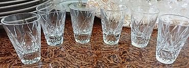 Qədəhlər, rəng - Ağ, Şüşə, SSRİ — 4