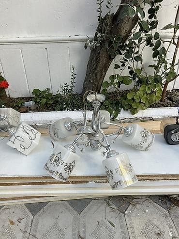 Çilçıraqlar: Çılçıraq, 5 lampa, Metal — 1