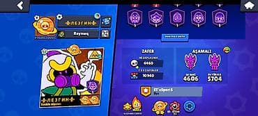 pre workout: Brawl Stars hesabı - Kupa yolu: 74 954 (ən yüksək 74 962) - Toplanan — 2