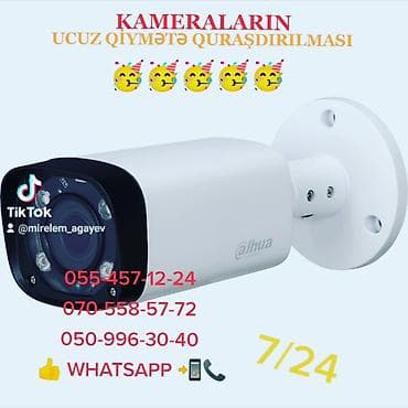 Çox ucuz qi̇ymətə i̇stəni̇lən növ kameralarin quraşdirilmasi 🥳 lalafo.az -da Çox ucuz qi̇ymətə i̇stəni̇lən növ kameralarin quraşdirilmasi 🥳