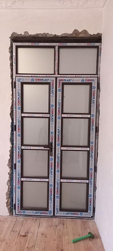 saxsi qab: Plastik qapilar 90 azn Dekor qapilar 135 azn Kombi wkaflari 120 azn — 7