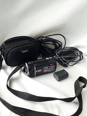ses mixeri: Sony Handycam HDR-CX250 videokamera Xüsusiyyətlər: - HD AVCHD — 4