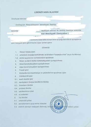 Hazır biznes və Tikinti fəaliyyəti üçün lisenziyalı MMC satılır lalafo.az -da Hazır biznes və Tikinti fəaliyyəti üçün lisenziyalı MMC satılır