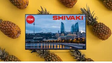ay fon: Yeni Televizor Shivaki LED ekran 32" FHD (1920x1080), Ünvandan götürmə, Ödənişli çatdırılma — 1