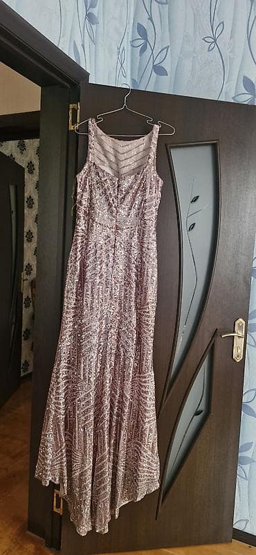 Ziyafət donları – 2 model 1) Pudra-çəhrayı rəngli, tam parıltılı — 2