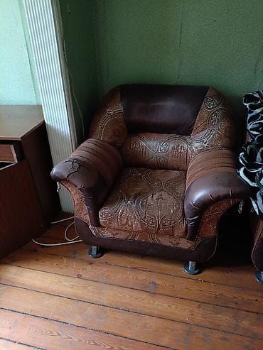 saxda baba paltari: Divan kreslolar.divanin altı açılır yataq olur — 2