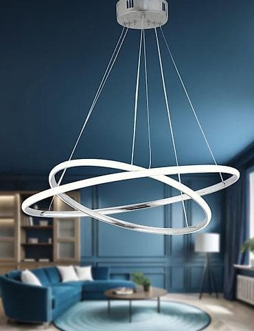 Led Çılçıraq, 2 lampa, Metal — 1
