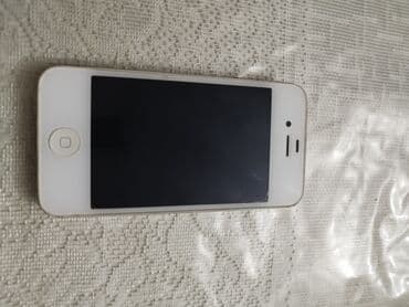 paltaryuyan hissələri: IPhone 4, < 16 GB, Ağ, Qırıq — 1