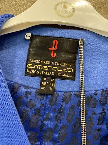 drap paltolar: Palto, Mavi, Standart, rəng - Mavi — 6