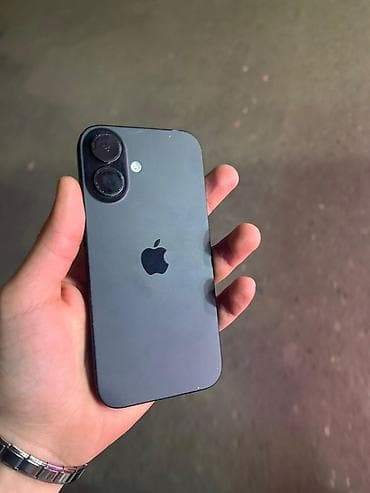 fenler: IPhone 16, Qara, Face ID — 2