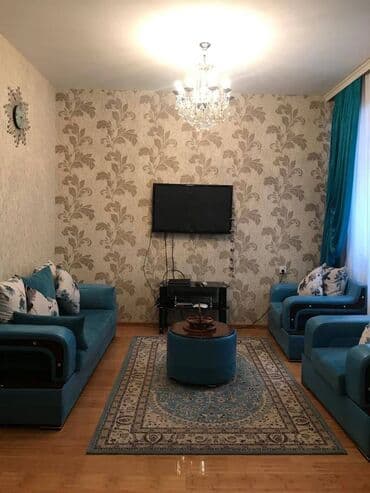 kirayə ev ayliq: Yeni günəşli D masivi Xəzər inşaatda, 7 mertebeli binanin 2 ci — 1