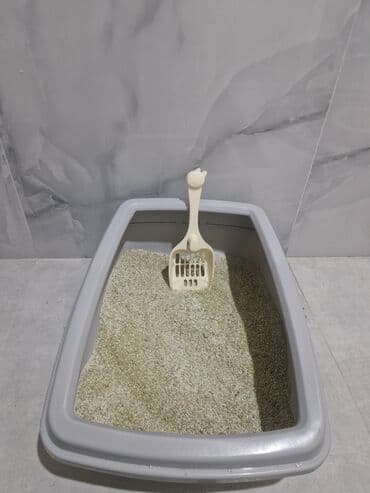 Клетки: Pişik üçün tam avadanlıq dəsti - İki qablı yem və su stendi: Qalın — 2