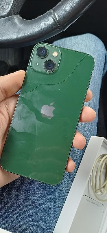 telefonl: IPhone 13, 128 GB, Yaşıl, Face ID — 4