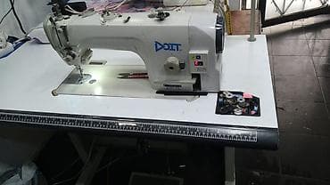 NigTikiş maşını – sənaye tipli, masa və ayaq pedalı ilə birlikdə. DOIT