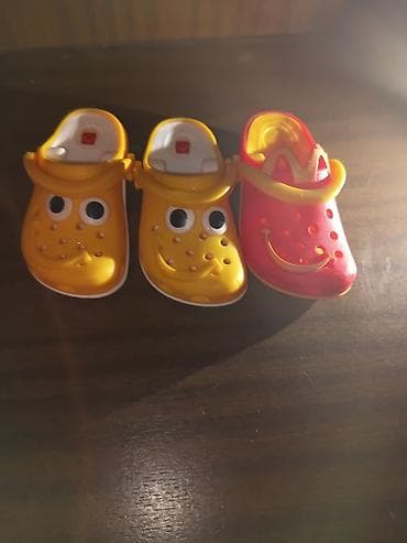sade don: 3ü 5manat tektek 2manat McDonald's oyuncağları💥 Uşaq üçün rezin kroks — 2