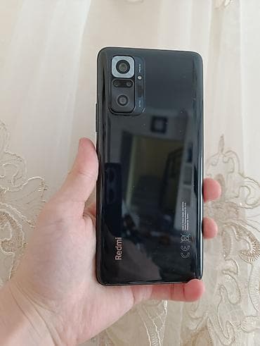 redmi not 10 ekranı: Redmi smartfon - Model: Redmi Note 10 Pro (şəkildəki arxa panel və — 2
