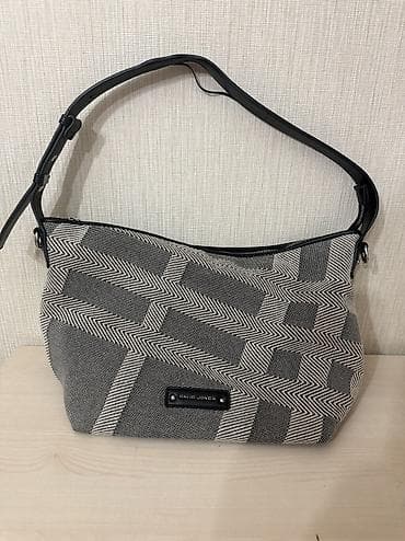 Çantalar: Qadın çanta dəsti – 4 fərqli model 1) Tünd albalı rəngli crossbody: - — 6