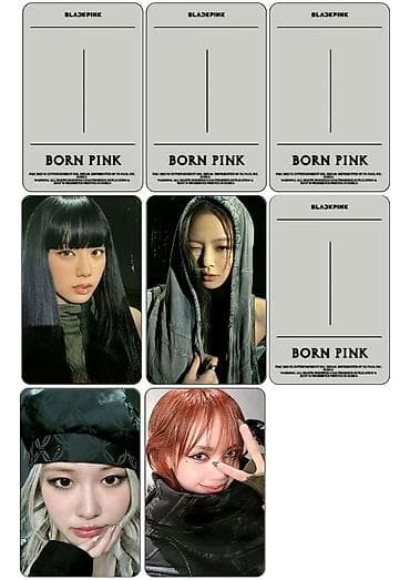 BLACKPINK – Born Pink fotokart kolleksiyası Məhsul: Rəsmi “Born Pink” — 4